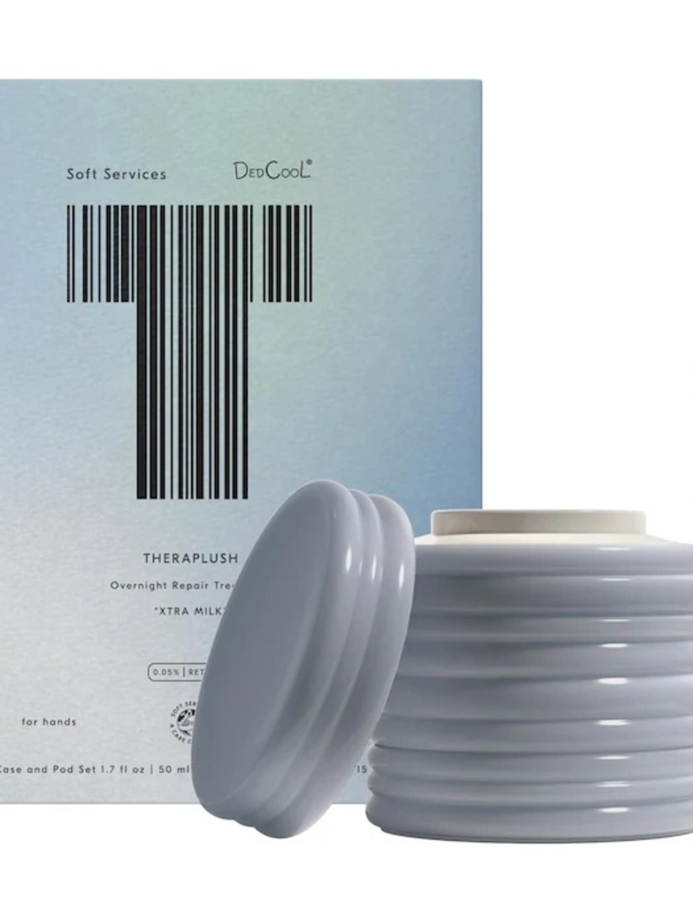 Soft Services x DedCool Theraplush “Xtra Milk” Retinol Hand Repair Cream & Spray